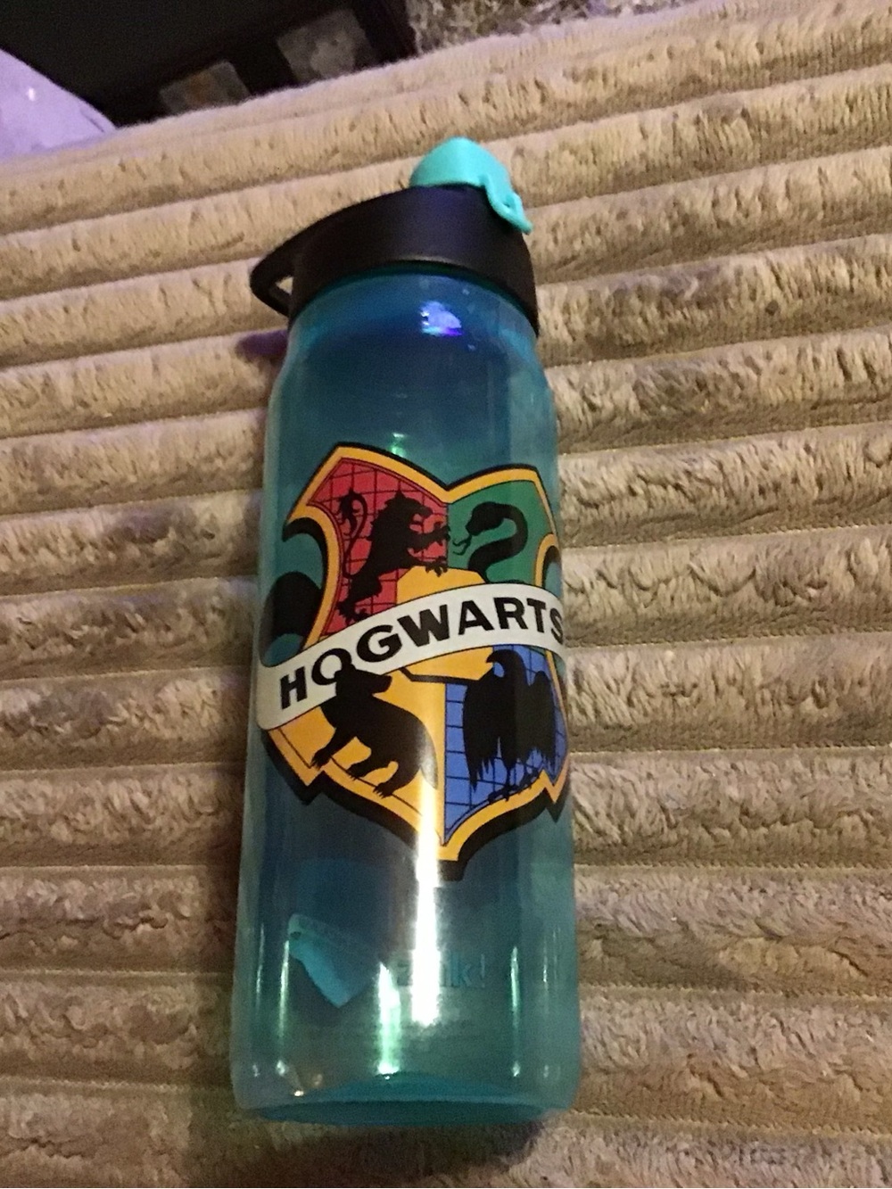 Hogwarts Harry Potter water bottle